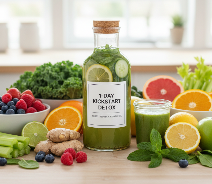  Bonus #1: 1-Day Kickstart Detox